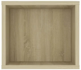 Mobile porta tv sospeso rovere sonoma 100x30x26,5cm truciolato