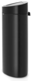Cestino per la spazzatura in acciaio in nero opaco touch 40 l Touch Bin – Brabantia