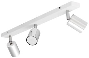 Faretto LED TUNE 3xGU10/4,8W/230V cromo opaco/bianco