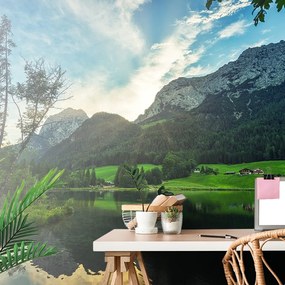 Carta da parati – Vita in montagna