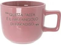 Tazza jumbo 500 ml scritta Quotes malva