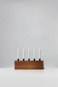 Decorazione luminosa natalizia marrone Albero - Markslöjd