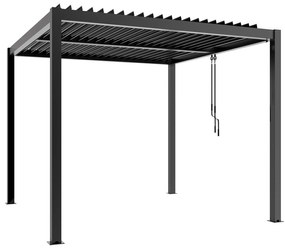 NIMBUS - pergola bioclimatica in alluminio 4x4