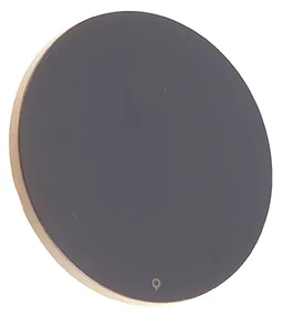 Applique da parete di design grigia 16,5 cm con LED - Skyf