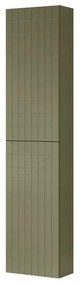 Colonna per mobile bagno Pixel Grid 2 ante P 27 x L 30 x H 160 cm verde salvia