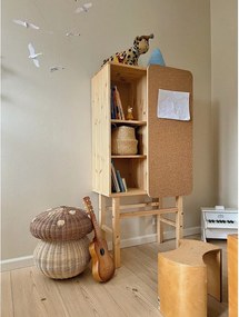 Libreria in legno di pino 70x142 cm Slide - Karup Design