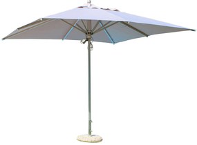 ABACUS - ombrellone da giardino palo centrale in alluminio 3 x 3 m