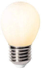 Set di 5 E27 3-staps dimbaar LED lamp P45 opaal glas 5W 470 lm 2700K