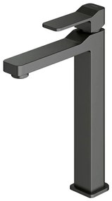 OMNIRES SL7712GR - Rubinetto del lavandino SLIDE 27,8 cm pettinato grafite