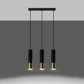 Lampada a Sospensione 3xGU10 in Acciaio LOOPEZ 3L