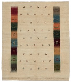 Gabbeh Tappeto 190x160 (Iran) Annodato A Mano