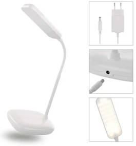 LED Dimmerabile flessibile lampada da tavolo LED/12W/230V 3000K/4000K/6500K bianco