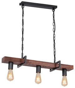 Lampadario a sospensione con filo HARD 3xE27/60W/230V