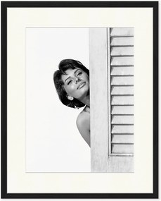 Foto incorniciata fatta a mano Sophia Loren