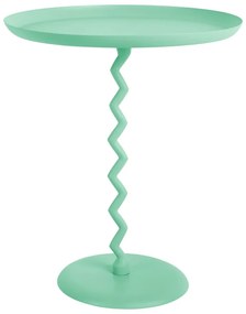 Tavolino rotondo in metallo ø 44 cm Zig Zag – Leitmotiv