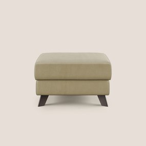 Moon Pouf contenitore e piedini alti in microfibra impermeabile T11