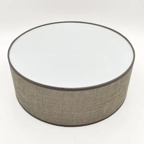 Plafoniera SIRJA 1xE27/15W/230V Ø 35 cm marrone