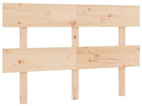Testiera per letto 184x3x81 cm in legno massello di pino