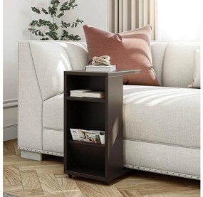 Tavolino FILINTA 63x40 cm antracite