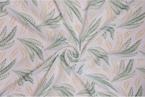 Tenda sottile bianca/verde 300x260 cm Seva – Mendola Fabrics