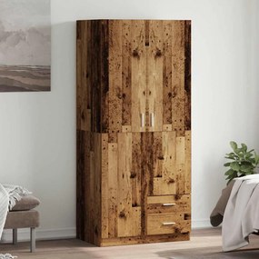 Armadio Legno Antico 80x52x180 Cm İn Truciolato /