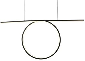 Lampadario LED sospeso su cavo ODETTA LED/42W/230V 4000K nero