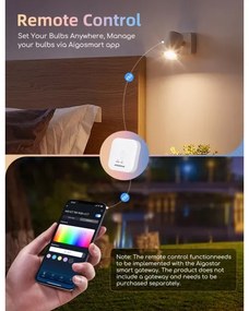 Set di 2 lampadine LED RGBW dimmerabili GU10 6,5W/230V 2700-6500K Wi-Fi - Aigostar