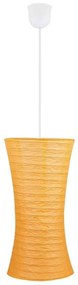 Lampadario su corda TAI 1xE27/60W/230V arancio