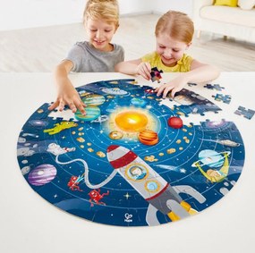 Puzzle sistema solare con led