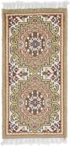 Agra Tappeto orientale 30 x 60 (Indian) Annodato A Mano