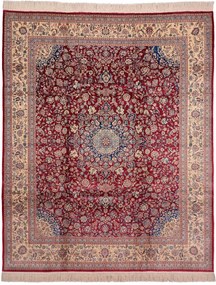 Isfahan Tappeto 250x310 Rosa (Cina) Annodato A Mano