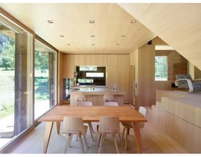 APLED - Lampada LED SQUARE WOODLINE LED/3W/230V 4000K 9x9 cm quercia legno solido