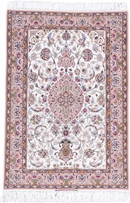 Isfahan Tappeto 110 x 150 (Iran) Annodato A Mano