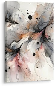Quadro su tela – Dinamica in toni delicati
