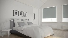 Tenda a rullo oscurante Dublin grigio topo 120x250 cm