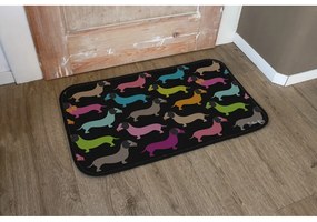 Zerbino 45x75 cm Dachshunds in Colours – Butter Kings