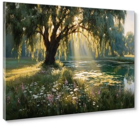 Dipinto 113x85 cm Sunlit Willow – Styler