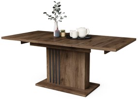 LEONEL Noce Elegante – TAVOLO MODERNO ALLUNGABILE FINO A 180 cm!