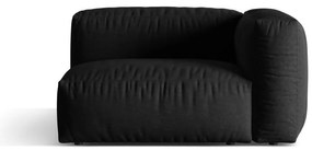 Modulo divano nero (angolo destro) Martina - Micadoni Home