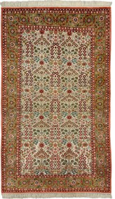 Ghom Tappeto 90 x 160 Beige (Cina) Annodato A Mano