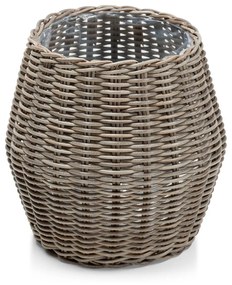 Coprivaso artificiale in rattan ø 35 cm Fiore - Bonami Essentials