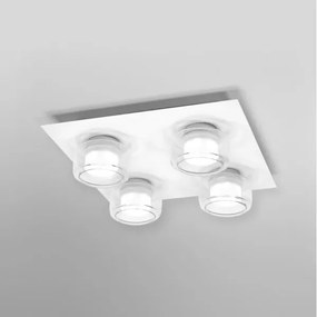 Ledvance - Plafoniera LED da bagno ORBIS FLAME 4xLED/5,5W/230V IP44 bianco