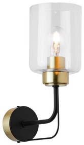 Jupiter 1883 - Lampada da parete CERES 1xE27/15W/230V oro/nero