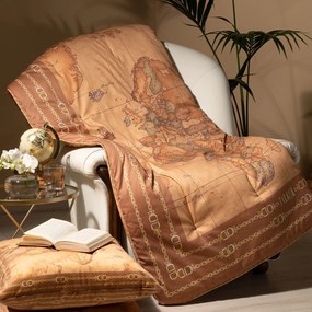 Plaid in Raso di cotone Geo Classic 24 CM. 130X170 Alviero