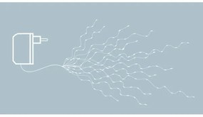 Eglo 411324 - Catena natalizia LED DEW DROP 360xLED 2m bianco caldo