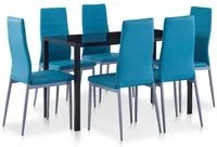 Set da Pranzo 7 pz Blu 281704