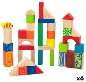 Set di Costruzioni Woomax 50 Pezzi (6 Unità)