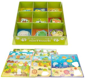 Gioco Educativo Lisciani 26 x 6 x 26 cm animali Metodo Montessori 67 Pezzi 6 Unità