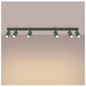 Faretto verde 6x117 cm Etna – Sollux