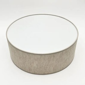 Plafoniera SIRJA 1xE27/15W/230V Ø 35 cm beige